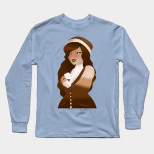 Heidi Cacao Long Sleeve T-Shirt